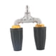 thumbnail image 1 of Boquilla de lavado a presión, conector rápido de 1/4 ", boquilla de pulverización giratoria de alta presión de 360 degree, puntas de lavado a presión para Negro, 1 of 5