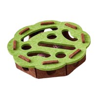Magideal - Juguete Rompecabezas Para Gatos Con Bolas De Campana, Centro De Actividades De Fieltro, Juguete Interactivo Para Gatos Que Fomenta La Caza, Juego Dive Flor