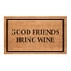 thumbnail image 1 of Limpiapiés Choapino Biodegradable Good Friends Bring Wine, 1 of 3
