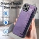 thumbnail image 4 of Funda Protectora con Correa para iPhone 15 Plus Resistente a Golpes Morado, 4 of 6