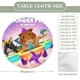 thumbnail image 2 of Mantel Redondo Ajustado Desmarcar Wonder Pets En La Ciudad 150 cm, 2 of 6