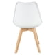 thumbnail image 3 of SILLA DE COMEDOR TULIP ASIENTO ACOLCHADO BLANCO, 3 of 3