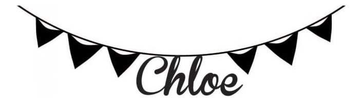 Rienda Libre Graphics - Decomural Personalised Name Bunting Ws-44231