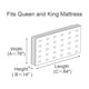 thumbnail image 2 of Bolsa para Colchón ComfortHome Tallas Queen y King 1 Unidad, 2 of 8