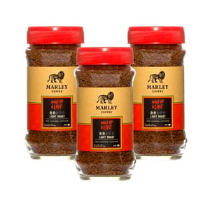 Marley Coffee - Pack 3X Café Liofilizado Wake Up And Live 100G
