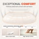 thumbnail image 3 of Silla de oficina NEO CHAIR ergonómica de malla ajustable color marfil, 3 of 8