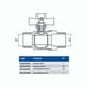 thumbnail image 2 of Llave Antifraude 3/4", 2 of 2