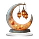 thumbnail image 4 of Decoración De La Luna Del Ramadán Adornos Rústicos De Eid Mubarak Para La Fiesta De La Fiesta Del Dormitorio, 4 of 5