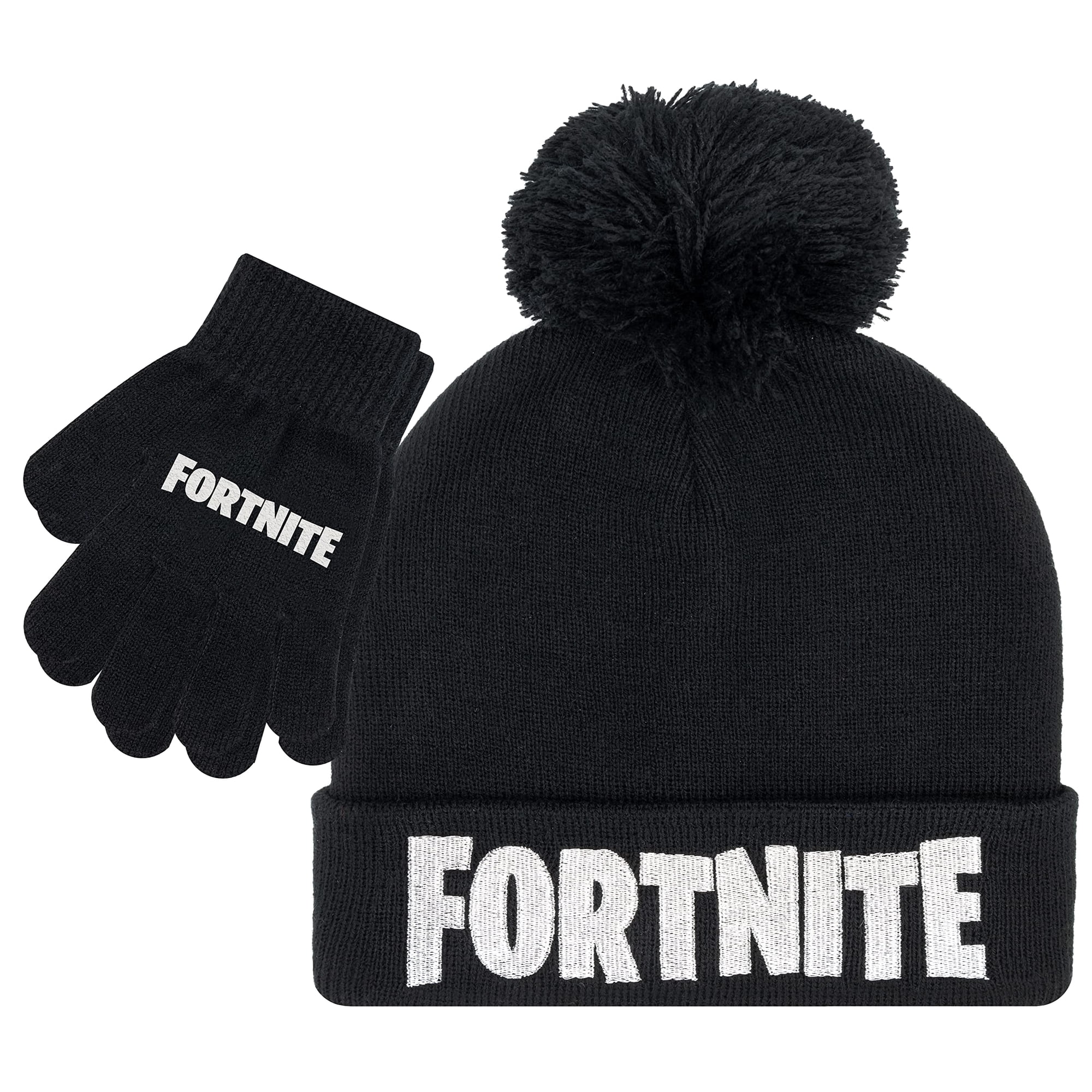 Set De Gorro De Invierno Y Guantes De Nieve Fortnite Para Niños