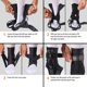 thumbnail image 2 of Tobillera Shock Doctor L3 ZR negra derecha L, 2 of 7