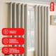 thumbnail image 4 of Cortina Blackout 100% 1 Paño 140x230cm Textura Lino ocre, 4 of 8
