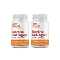 Colágeno Marino+Dha+Curcuma Suplemento 2 Frascos 60 Caps Be Austral