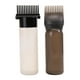 thumbnail image 4 of 2 botellas aplicadoras de peine de para tinte de cabello, cepillos vacíos recargables con aplicadores de aceite de escala graduada para salón de Negro, 4 of 4