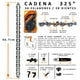 thumbnail image 2 of CADENA RAISMAN® 325 0.58 56 ESLABONES PARA MOTOSIERRA STIHL MS250 ESPADA 14 PULGADAS, 2 of 3