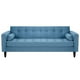 thumbnail image 1 of Sofa Retro 3cg Felpa 00 Azul Petroleo, 1 of 6