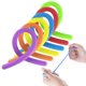 thumbnail image 1 of Juego de juguetes sensoriales Fidget de goma Super Z Outlet, fideos elásticos en tiras de gelatina (24 unidades), 1 of 8