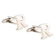 thumbnail image 4 of mancuernas iniciales de bronce para hombre carta camisa de negocios gemelos enlace regalo de boda r, 4 of 5