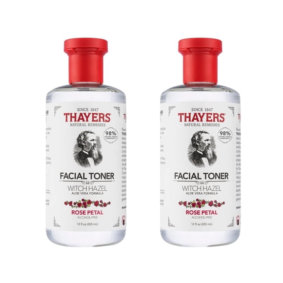 Tónico facial Thayers sin alcohol con pétalos de rosa y hamamelis, 360 ml