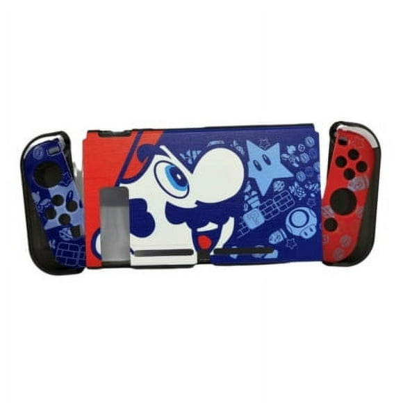 Carcasa funda protectora diseño Mario Star para Nintendo Switch