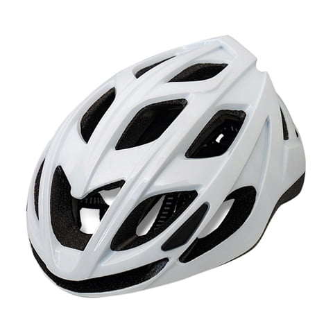 Ioensy - Casco De Bicicleta Hard Cap Bicicletas De Carretera Cascos Deportivos Para Jóvenes Biker Hombres Mujeres Blanco