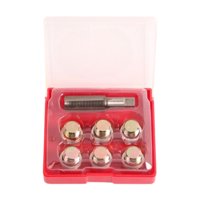 Magideal - Kit De Reparación De Roscas De Tapón De Drenaje De Aceite Kit De Reparación De Tapón De Drenaje De Cárter Resistente Fácil De Instalar Práctico Herram M17X15