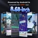 thumbnail image 2 of Tablet resistente MUNBYN ILT03 de 8,7" con 8 GB, 128 GB, batería de 8000 mAh y Android 14, IP68, 2 of 8