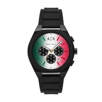 Reloj Armani Exchange A|X Con Cronógrafo Sincronizado Para Hombre, Color Negro