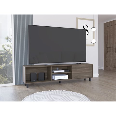 Tuhome - Rack Tv 70"" Cincinatti 1 Puerta Coñac