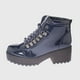 thumbnail image 2 of Botin Charol Dark Blue Vía Franca, 2 of 4