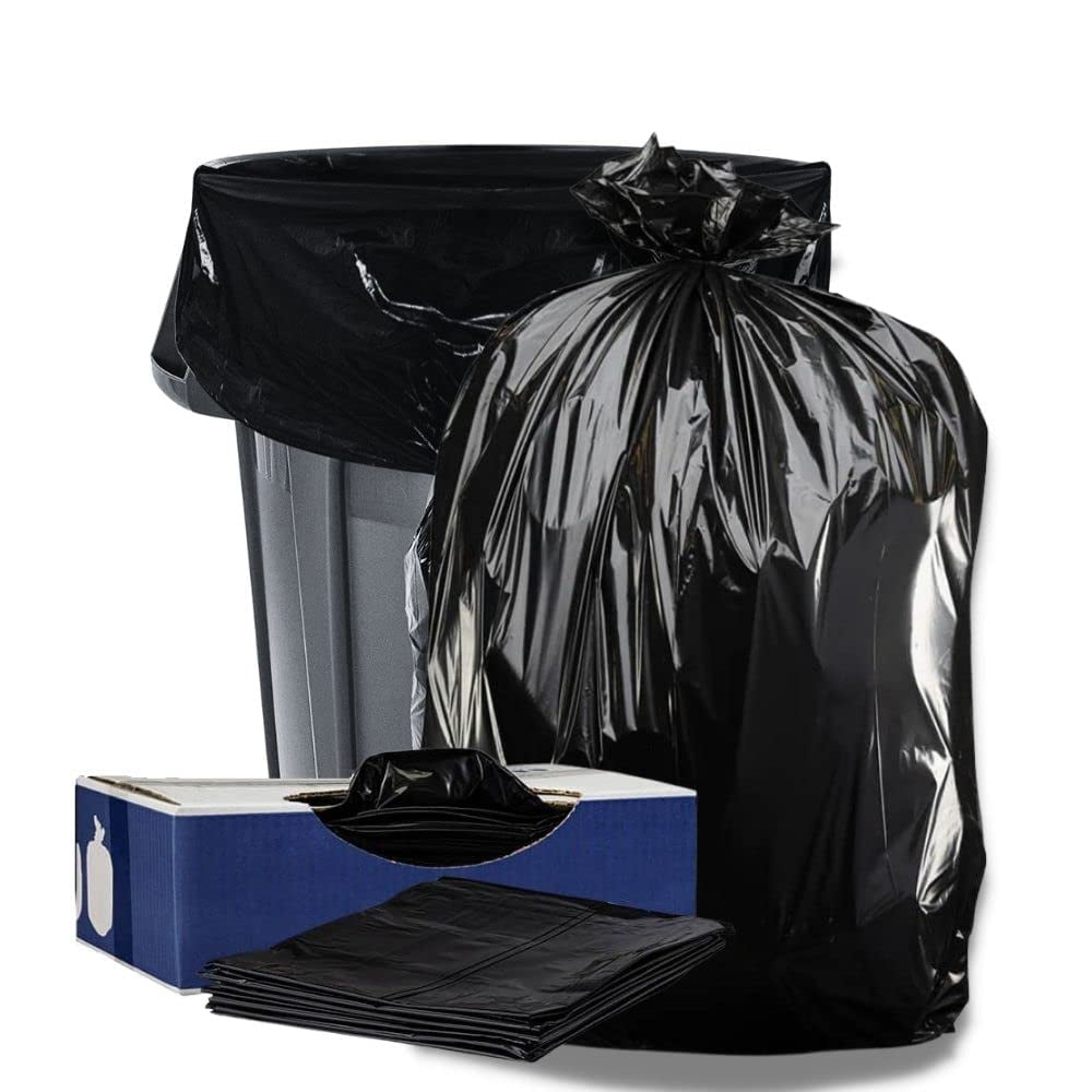 Bolsas De Basura Plasticplace, 33 Galones (124,92 L), 2.0 Mil, Negras X100