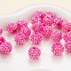 thumbnail image 1 of suxuMhao Cuentas de Resina Multicolor con Pedrería Al por Mayor Cuentas Redondas con Pavé 10mmx12mm Cuentas para Pulsera para Hacer Joyería Manualidades Cuentas de Bola de Discoteca 50 Piezas, 1 of 2