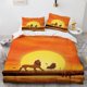 thumbnail image 1 of The Lion Bedding Set,Anime Lion Duvet Cover,Mufasa Simba Quilt Cover Kids Teen Bedspreads Gifts Bed Sheets, 1 of 5