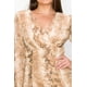 thumbnail image 2 of Vestido Fruncido con Estampado Animal, 2 of 5