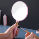 thumbnail image 3 of Espejo de mano, espejo de mano con asa, espejo de maquillaje retro de alta definición, espejo de belleza, tocador portátil para llevar en el bolso., 3 of 5