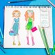 thumbnail image 4 of Cuaderno Libreta Diseñar De Moda Stickers Fashion Angels, 4 of 5