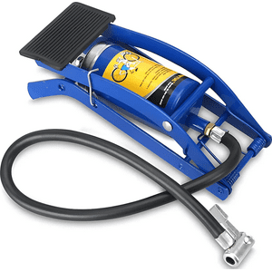 Genérico - Inflador De Pie Con Picos Para Bicicletas Pelotas Truper