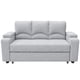 thumbnail image 2 of Sofa Cama Funcional 2 Pz Deco Lino Impermeable Gris Claro, 2 of 7