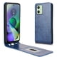 thumbnail image 3 of Funda tipo folio para Motorola Moto G64 5G con soporte magnético y protección para la cámara Azul, 3 of 6