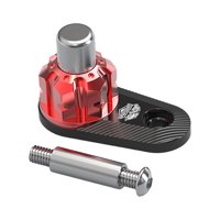 Ioensy - Palanca De Freno De Motocicleta, Pestillo De Estacionamiento Para Vehículos Eléctricos Uhr150, Color Rojo