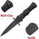 thumbnail image 2 of Navaja plegable de bolsillo con clip, hoja de acero inoxidable 3Cr13, cuchillo de supervivencia para acampar al aire libre, cazar y hacer senderismo., 2 of 5