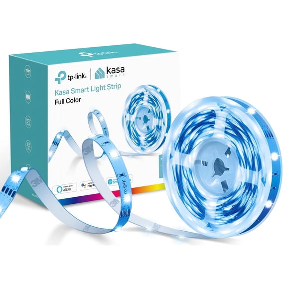 Tira de luces LED Kasa Smart KL400L5, WiFi RGB Alexa, 16.4 pies