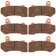 thumbnail image 1 of Kit de Pastillas de Freno Sinterizadas Zinger Auto Parts para Harley Davidson, 1 of 6