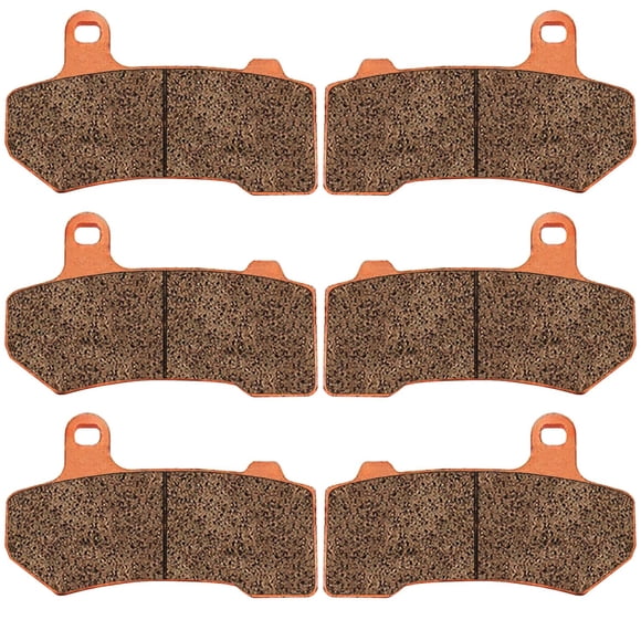 Kit de Pastillas de Freno Sinterizadas Zinger Auto Parts para Harley Davidson