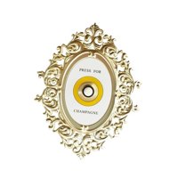 Magideal - Ornamentación De Campanas Creativas, Oro De Champán, Campana De Puerta, Regalo De Inauguración Realista, Decoración De Escritorio Para Granja, Armario