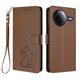 thumbnail image 1 of Funda Billetera con Espacio para Fotos para Xiaomi POCO F7 Pro, Marrón, 1 of 6