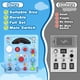 thumbnail image 4 of Tablero Montessori Busy Board Tozuoup con 13 luces LED, 4 of 7