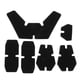 thumbnail image 2 of Parche de etiqueta engomada del gancho y del lazo del casco táctico 5pcs fijado para el casco del wst-af negro, 2 of 5