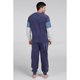 thumbnail image 2 of Pijama Largo Polar Azul Talla S, 2 of 4