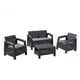 thumbnail image 1 of Juego de Terraza Jardin 2 Cuerpos Corfu Grafito gris oscuro, 1 of 6