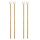 thumbnail image 5 of Paquete De 4 Mazos Para Timbales Con Mango De Madera, 5 of 5